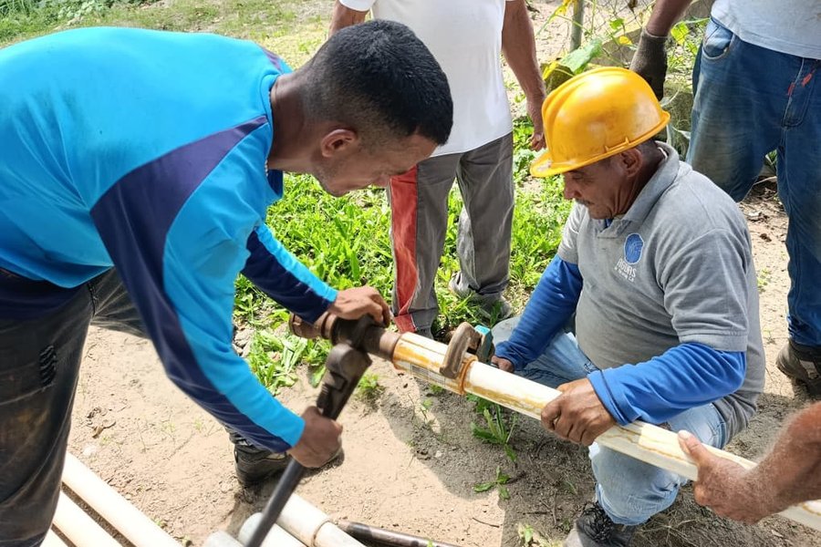 Más de 170 familias son atendidas con la reactivación de pozo N°2 en Yaracuy