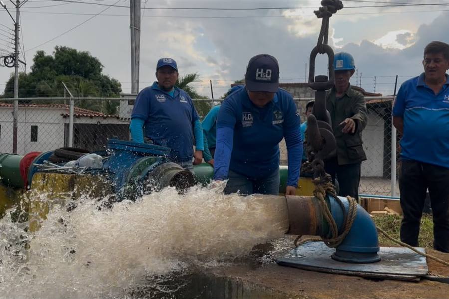En atención a 15.000 familias rehabilitan pozo #7 en Táchira