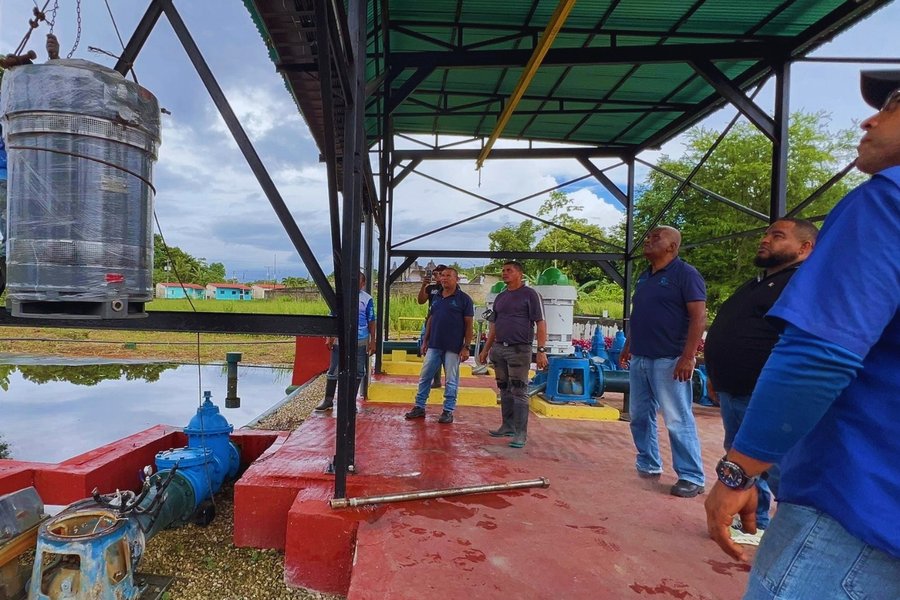 Gobierno Bolivariano asegura suministro de agua potable a más de 13 mil familias del municipio Bolívar