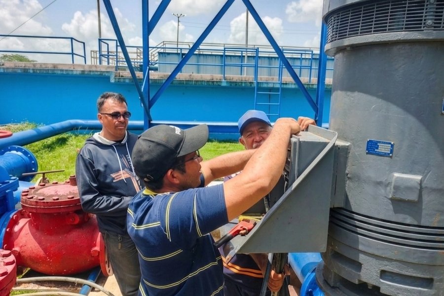 Gobierno Bolivariano optimiza el servicio de agua potable para más de 7.000 familias en el municipio Cedeño