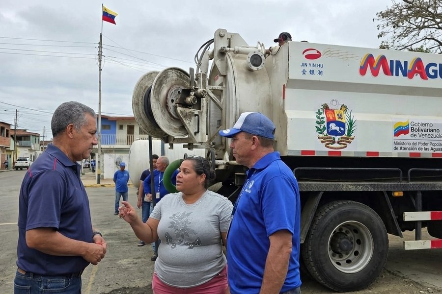 En Falcón optimizan sistema de aguas servidas para atender a 351 familias