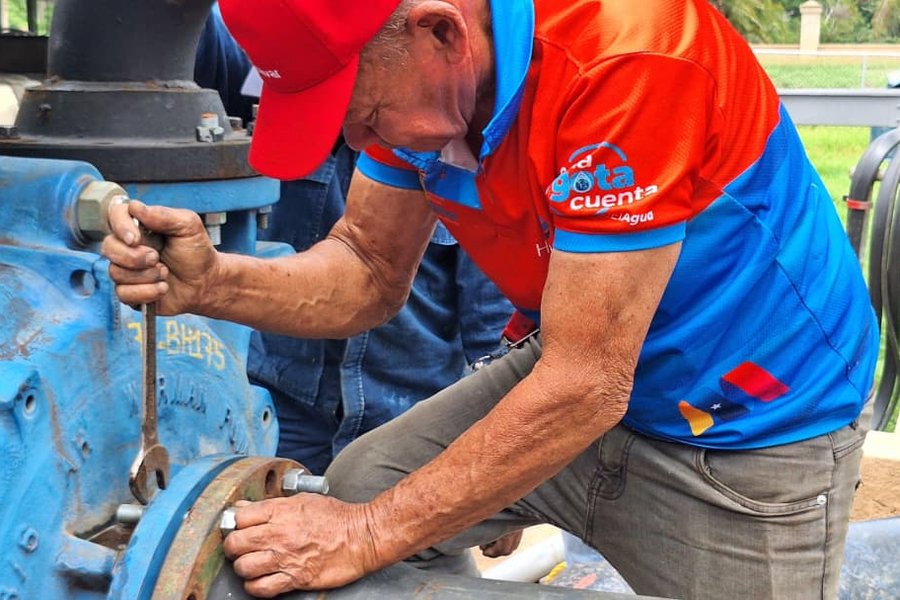 Gobierno Bolivariano optimiza sistema de aguas servidas en el municipio Angostura del Orinoco