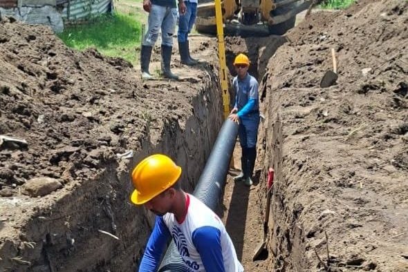 Inicia construcción de red para aguas servidas en atención a 170 familias en Yaracuy