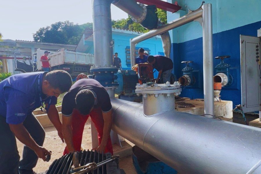 Gobierno Bolivariano reactiva planta potabilizadora de San Antonio en Monagas