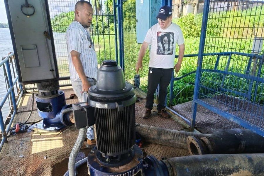 Hidroven fortalece servicio hídrico en Delta Amacuro