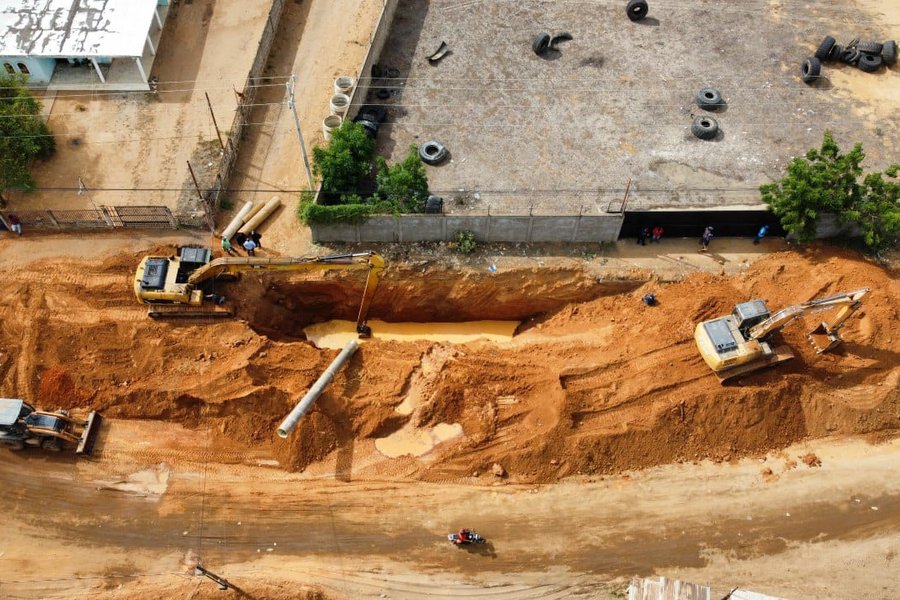Gobierno Bolivariano optimiza sistema de aguas servidas con sustitución de 140 metros de colector en el Zulia
