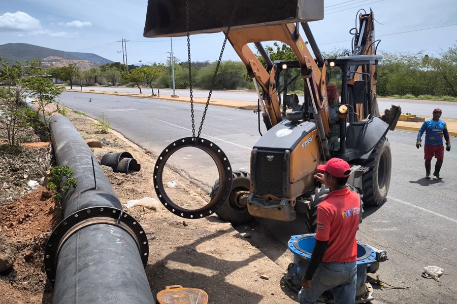 Gobierno Nacional fortalece red de agua potable en la parroquia Altagracia de Cumaná
