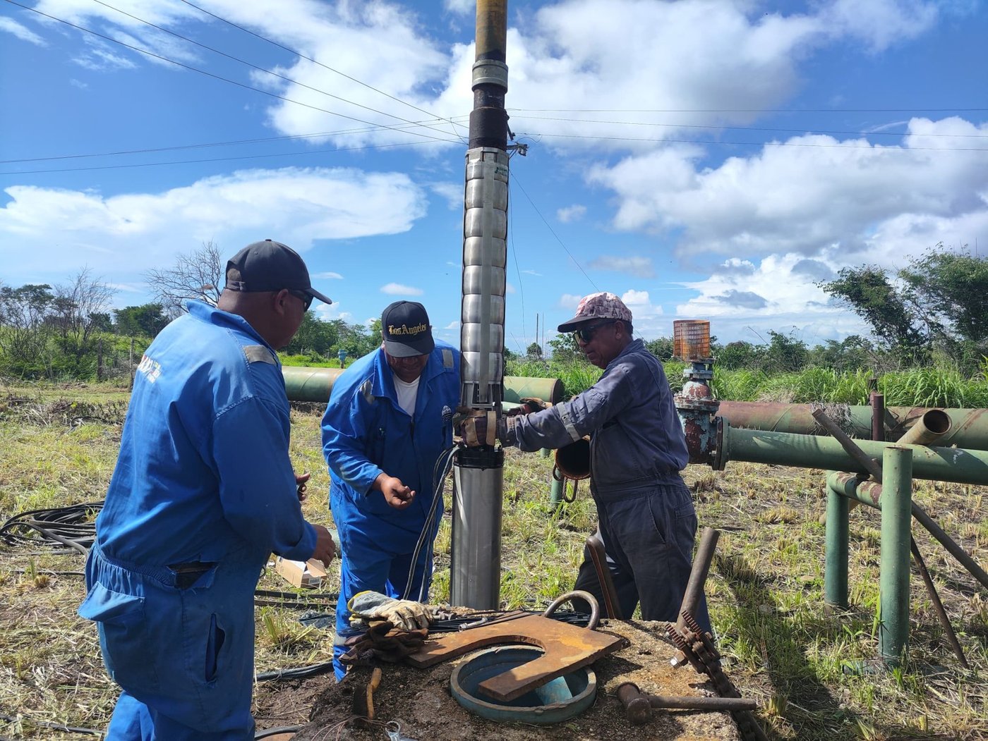 Hidroven reactiva tres pozos profundos en el estado Anzoátegui