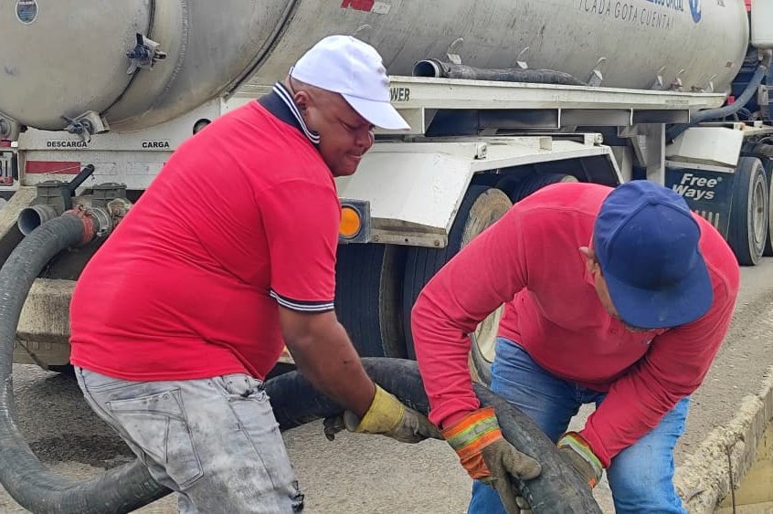 Gobierno Bolivariano optimiza sistema de aguas servidas en El Renacer de Falcón