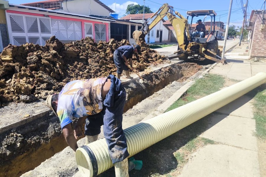 MinAguas optimiza sistema de aguas servidas para 1.100 familias de Nueva Esparta