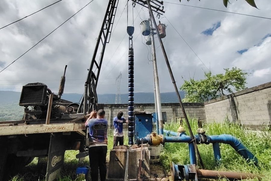 5.000 familias son atendidas con la reactivación de pozo profundo en Yaracuy