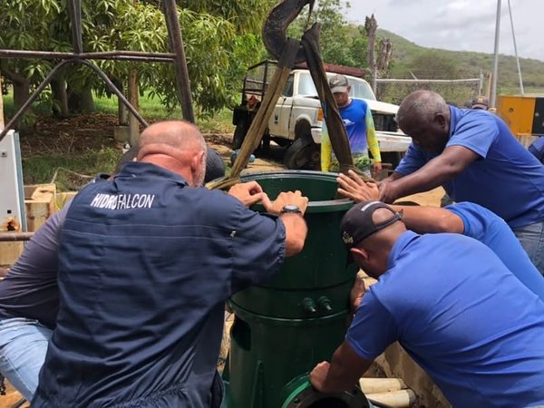 Gobierno Bolivariano ejecuta instalación de motor y bomba en planta Mapará de Falcón