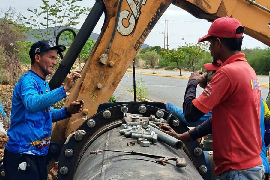 Gobierno Nacional fortalece red de agua potable en la parroquia Altagracia de Cumaná