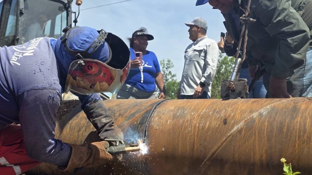 Gobierno nacional avanza en recuperación del sistema hídrico de Falcón con obras en el municipio Acosta