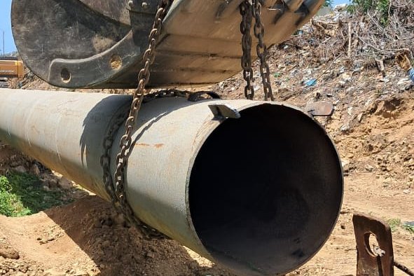 Gobierno nacional sustituyó 450 metros de tubería en el alimentador Zona Industrial de Cumaná