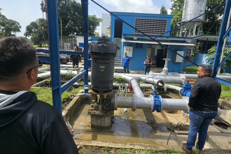 Gobierno Bolivariano optimiza el servicio de agua potable para más de 7.000 familias en el municipio Cedeño
