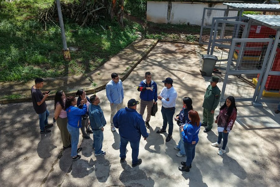 MinAguas inspecciona red de agua potable y saneamiento en Hospital Central de San Cristóbal “Dr. José María Vargas”
