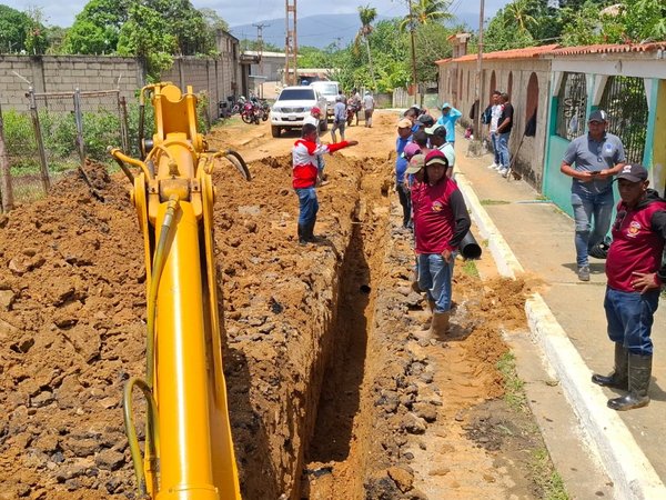 Sustituyen más de 300 metros de colector en municipio Manuel Monge de Yaracuy