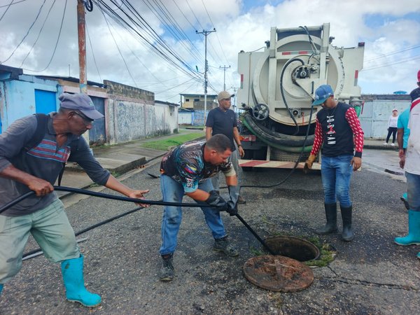 Gobierno Bolivariano optimiza la red de aguas servidas en Delta Amacuro