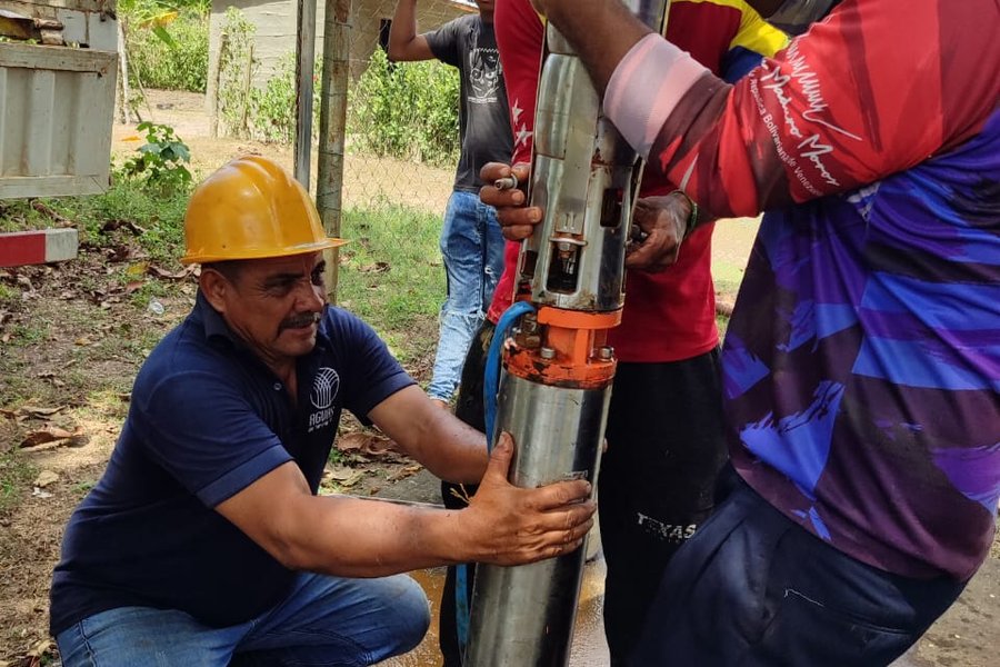 Hidroven reactiva pozo profundo en Veroes en atención a 160 familias de Yaracuy