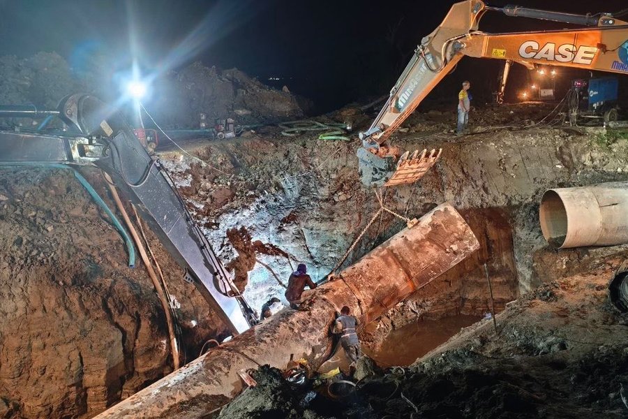 Hidroven culminó con éxito mantenimiento del Sistema Regional del Centro II