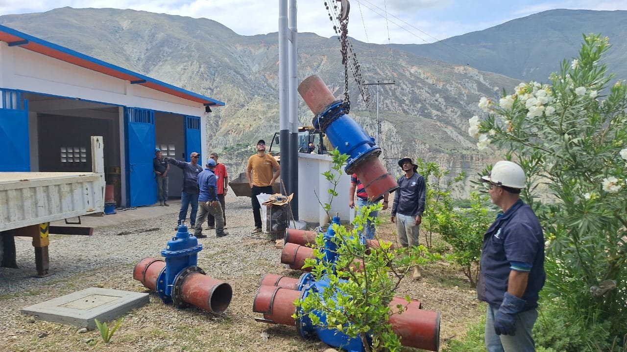 Hidroven optimiza sistema de bombeo de Villa Libertad en Mérida
