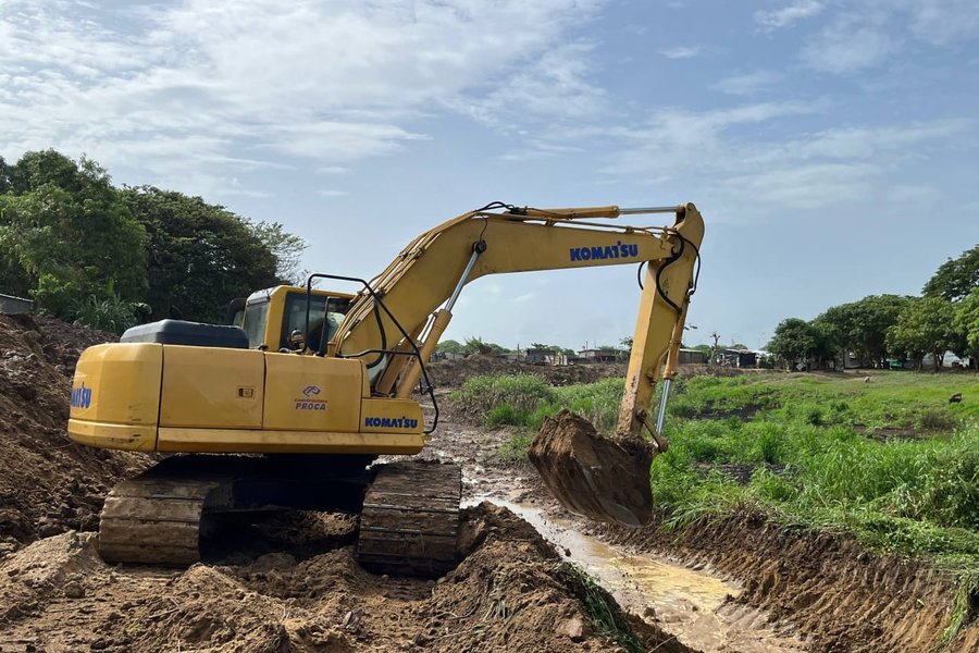 Hidroven ejecuta obras de mitigación de riesgo en Apure