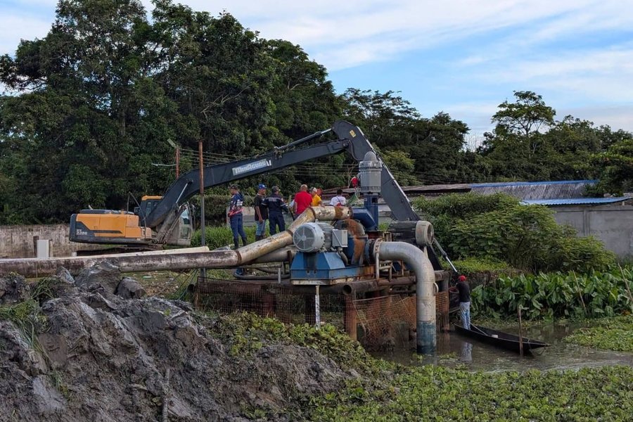 Hidroven ejecuta obras de mitigación de riesgo en Apure