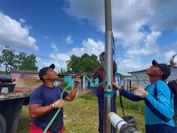 Reactivan 9 pozos profundos para garantizar agua potable a más de 6.700 familias en Maturín