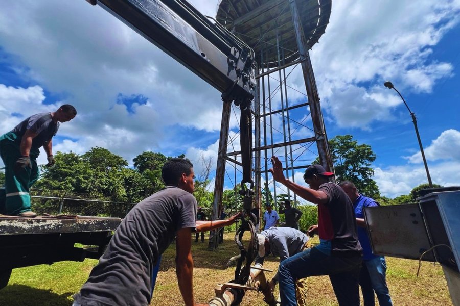 Reactivan 9 pozos profundos para garantizar agua potable a más de 6.700 familias en Maturín