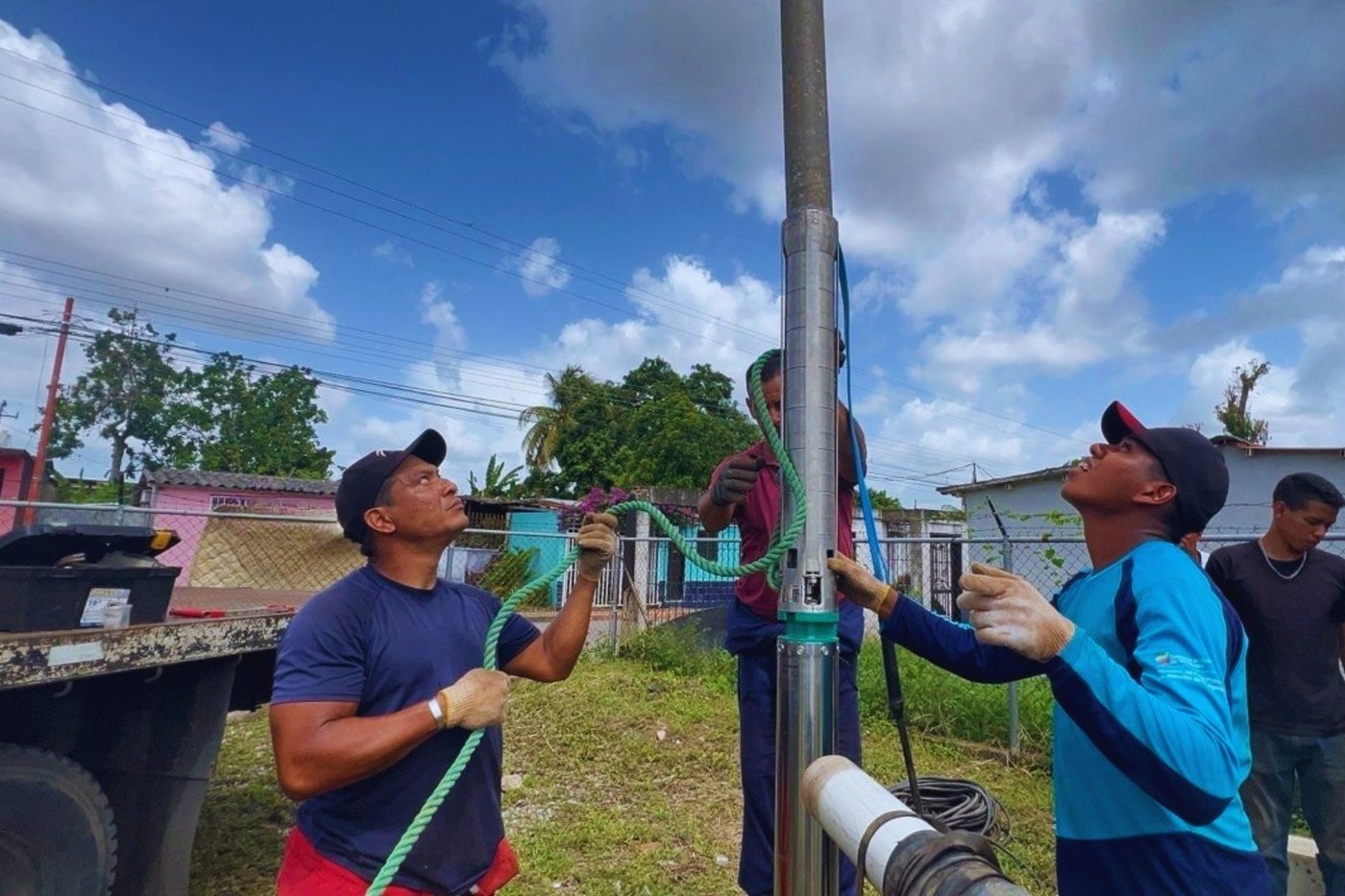 Reactivan 9 pozos profundos para garantizar agua potable a más de 6.700 familias en Maturín