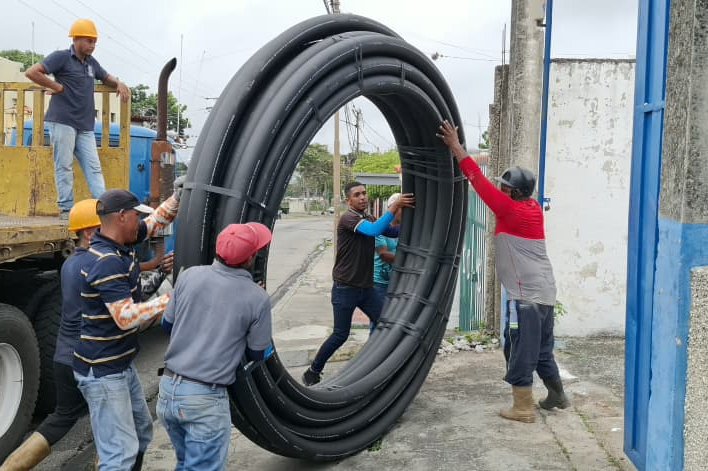 MinAguas dota de equipos para rehabilitar acueductos en el municipio Bolívar de Yaracuy‎