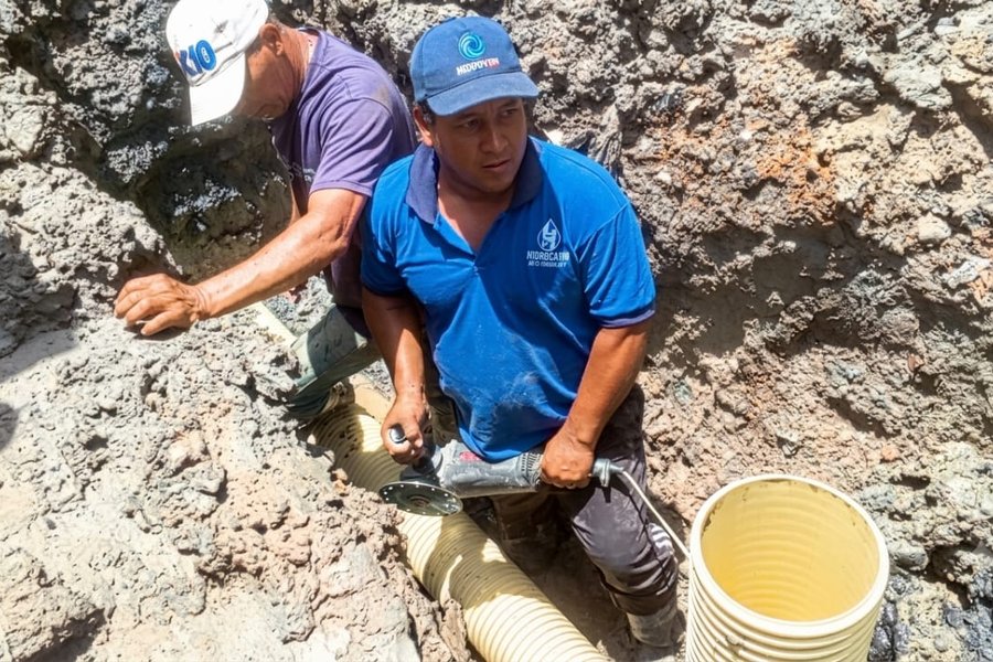 Aragua | Hidroven optimiza red de aguas servidas en la comunidad Doña Paula de Maracay