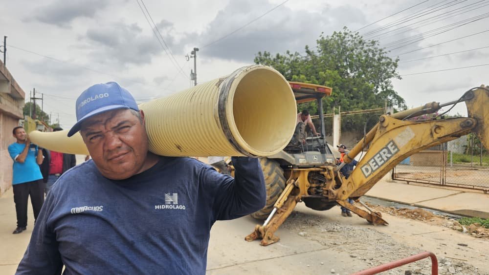 Hidroven optimiza red aguas servidas en Zulia