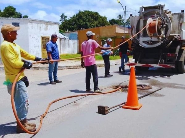 Gobierno Bolivariano optimiza red de aguas servidas en Monagas
