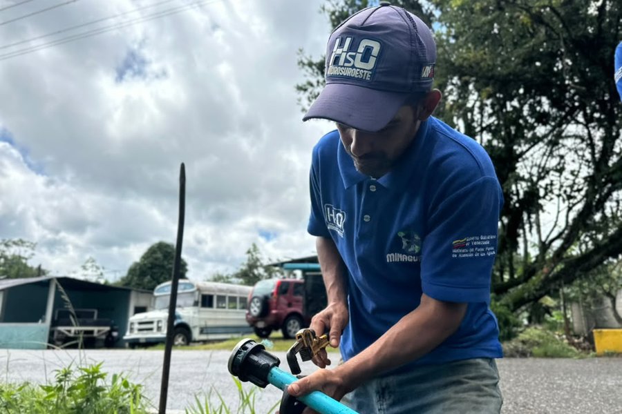 Gobierno Bolivariano fortalece el servicio de agua potable para 200 familias en el municipio Córdoba de Táchira