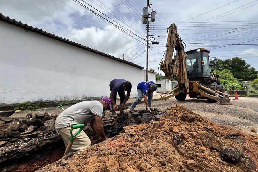 MinAguas repara avería de agua potable en Monagas
