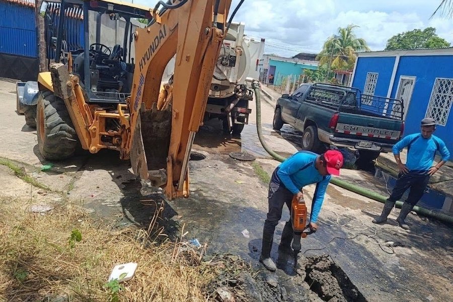 Hidroven optimiza red de aguas servidas en Apure