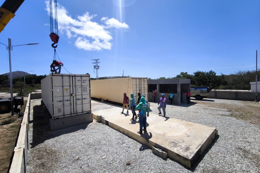 MinAguas inicia instalación de plantas desalinizadoras en Puerto Cruz para atender a 1.500 familias de Nueva Esparta