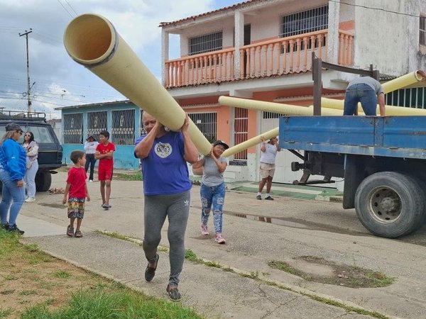 Gobierno Bolivariano atiende a 454 familias con optimización del sistema de saneamiento en el municipio Peña de Yaracuy