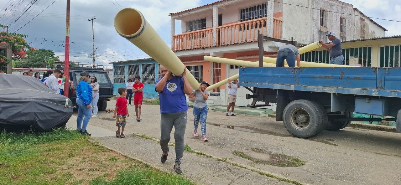 Gobierno Bolivariano atiende a 454 familias con optimización del sistema de saneamiento en el municipio Peña de Yaracuy