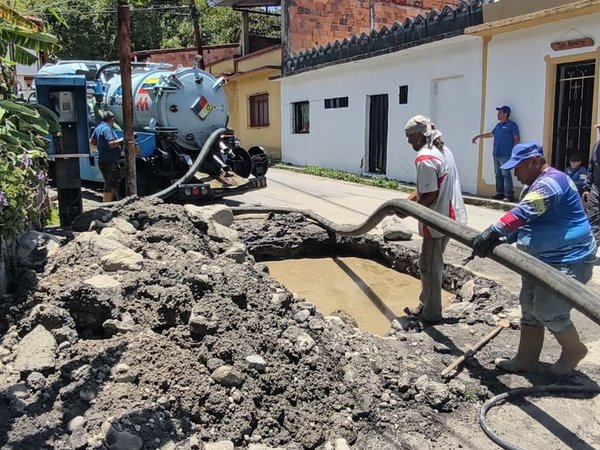 Mérida | Hidroven repara red de aguas servidas en el Playón Alto