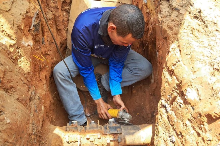 Bolívar | MinAguas optimiza red de distribución en el municipio Caroní