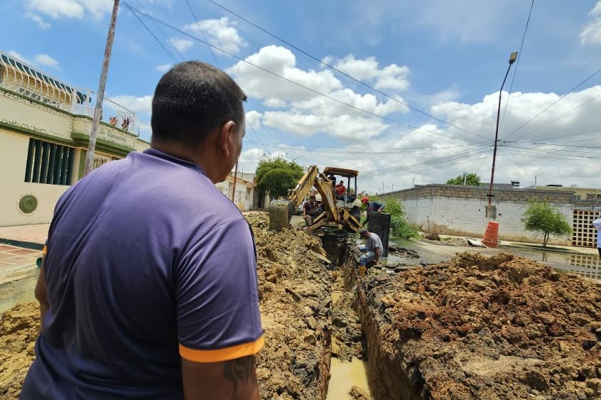MinAguas optimiza red de aguas servidas en Maracaibo con la sustitución de 240 metros de colector
