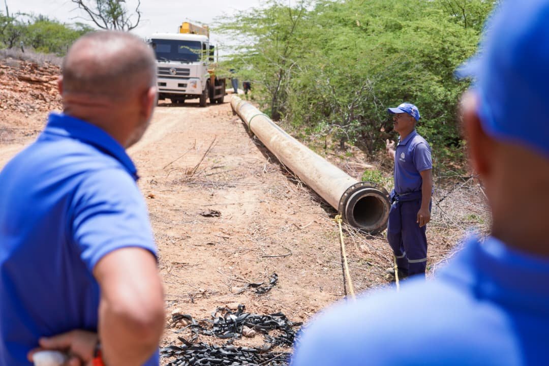 Gobierno Bolivariano culmina reparaciones en embalse El Isiro de Falcón