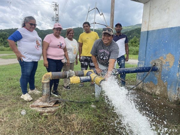 595 familias son atendidas con reactivación de pozo profundo en Yaracuy