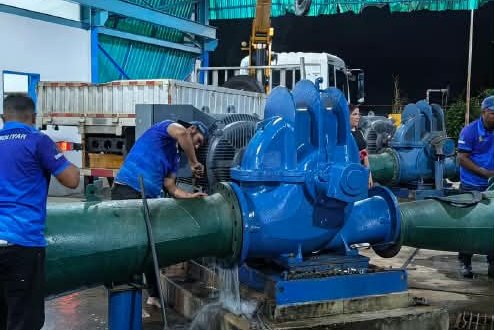 Hidroven instaló bomba de 472 L/S en la estación de bombeo Tanque C de Ciudad Bolívar