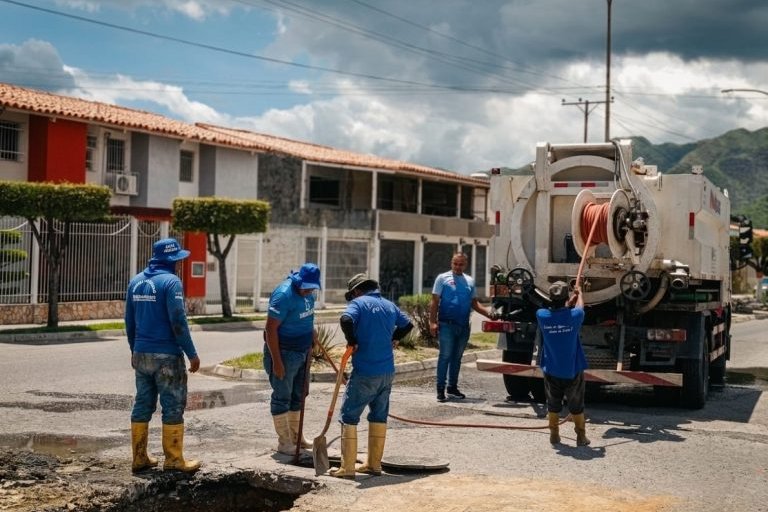 2,500 familias son atendidas por optimización de aguas servidas en Aragua
