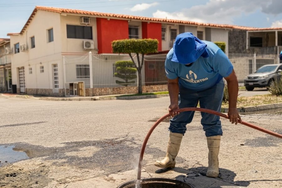 2,500 familias son atendidas por optimización de aguas servidas en Aragua