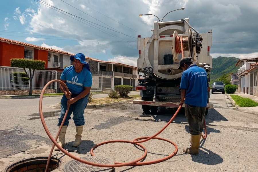 2,500 familias son atendidas por optimización de aguas servidas en Aragua